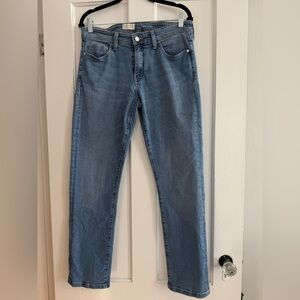 Pilcro Women's Blue Boyfriend Jeans 28